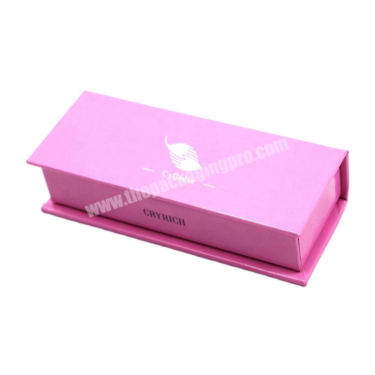 Customize magnetic closure small gift boxes lipstick boxes paper box for glass bottle