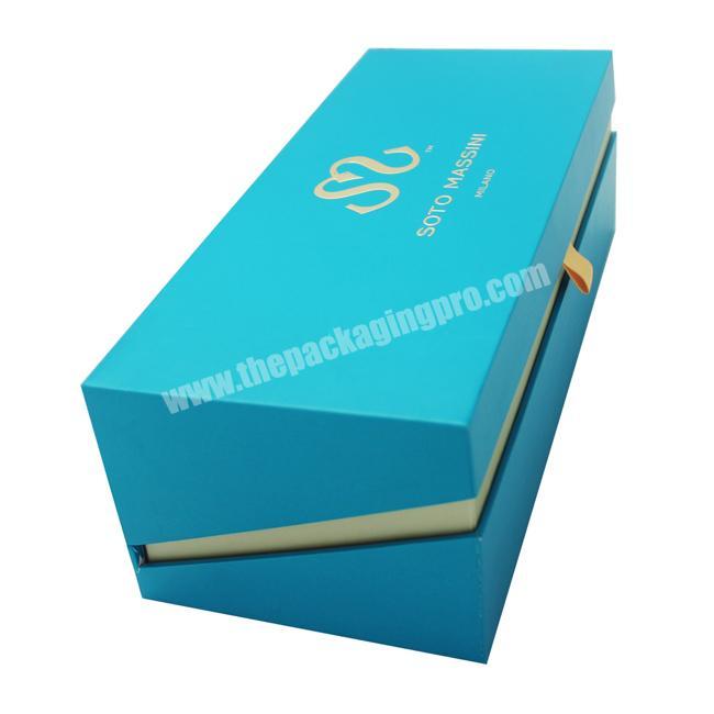 Customized Cardboard Paper Shoe Box Packaging Embossed Gold Logo Book Shaped Shoe Packaging Box