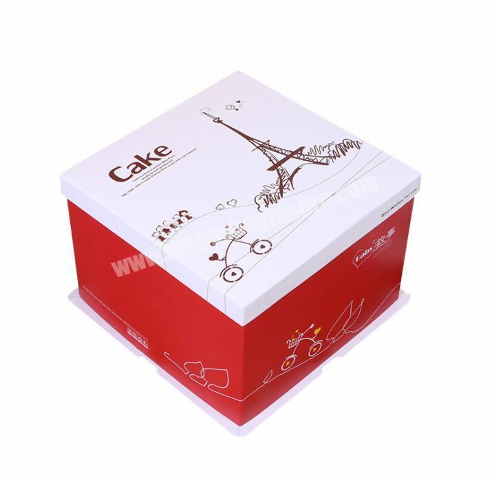 Customized Ceo-friendly Cheap Cheese Cake Box