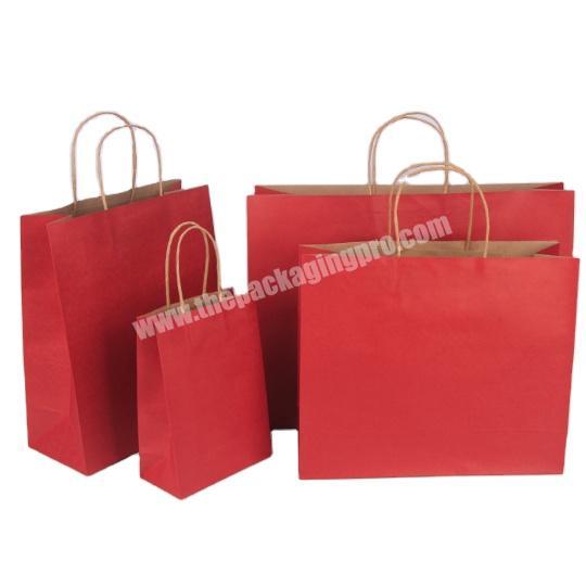 Customized Impressive Grocery Kraft Fancy Cute Paper Bags For Household Products