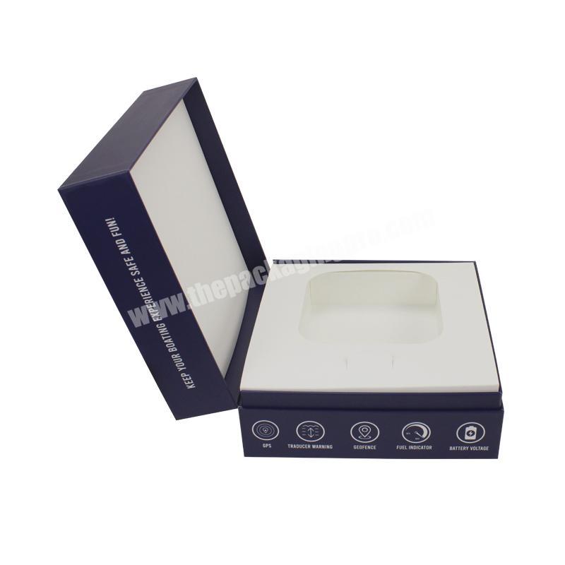 Customized Logo Cardboard Paper Makeup Cosmetics Storage Gift Box Jewelry Paper Rigid Flip Top Box