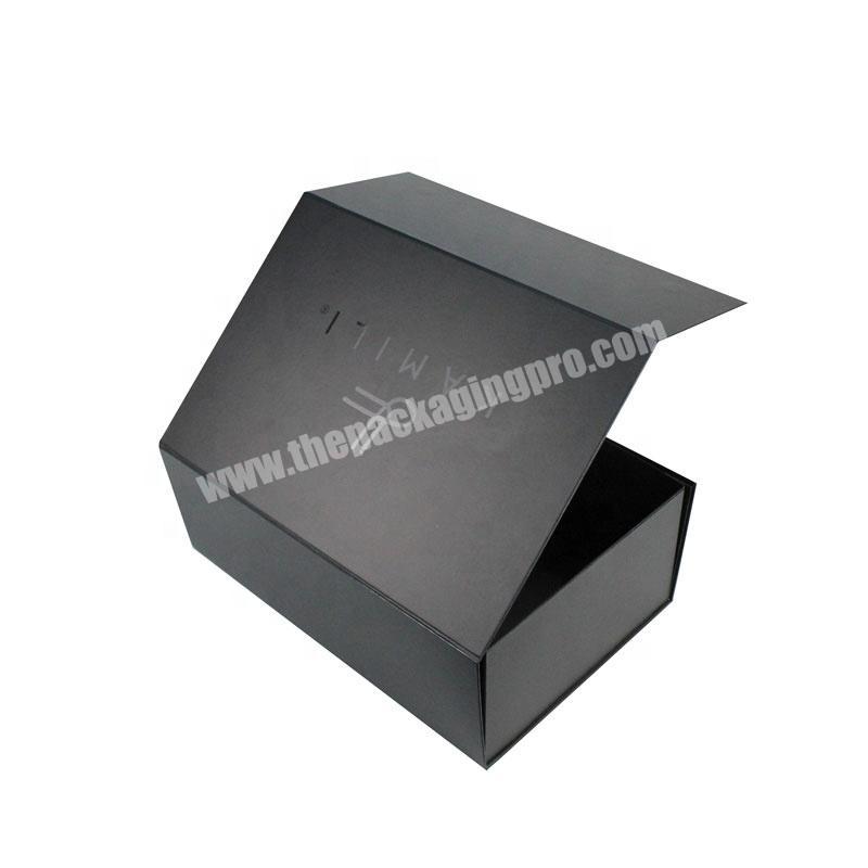 Customized Logo Printed  Luxury Folding  Gift  Paper Box With Magnetic Lid
