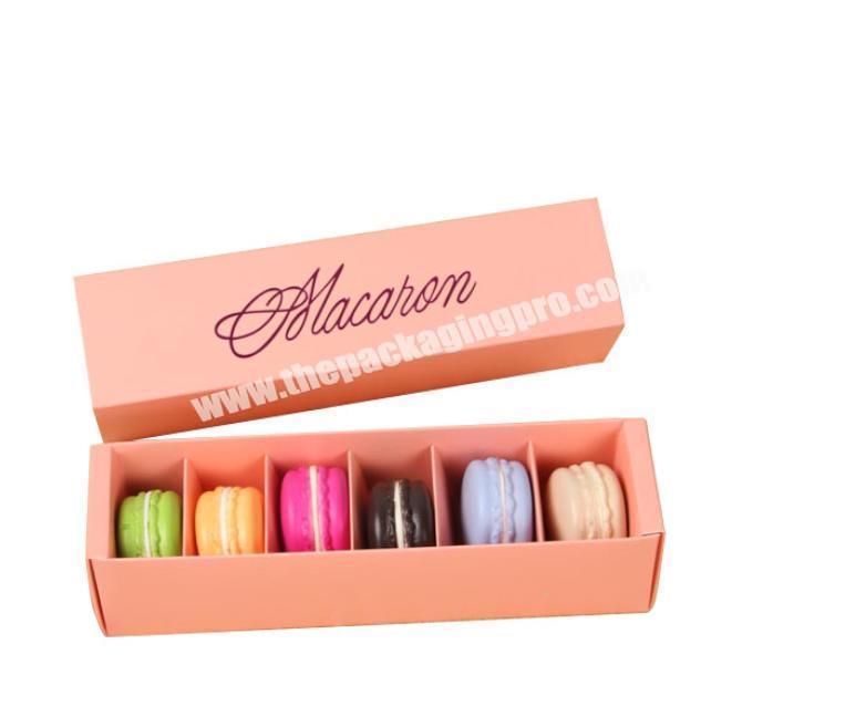 Customized Luxury Gift Food Biscuit Macaron Packing Box Sweet Cookie biodegradable Packaging Paper drawer Box