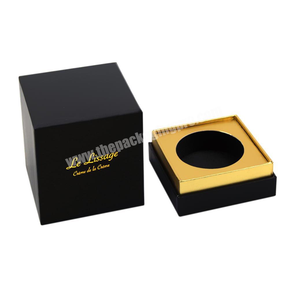 Customized Luxury Gold Private Label Gift Candle Boxes Custom Luxury