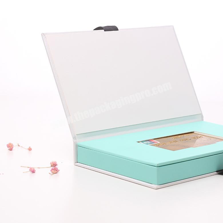 Customized cardboard printed factory directly luxury wedding invitation box
