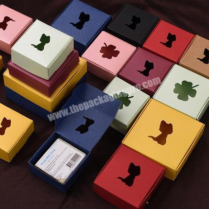 Customized diy handmade soap packaging box small gift box gift mini lipstick square paper box delicate