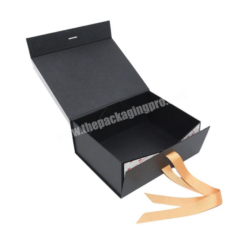 Customized Paper Rigid Packaging Folding Gift Box For Cosmetics Jar Bottles Packing