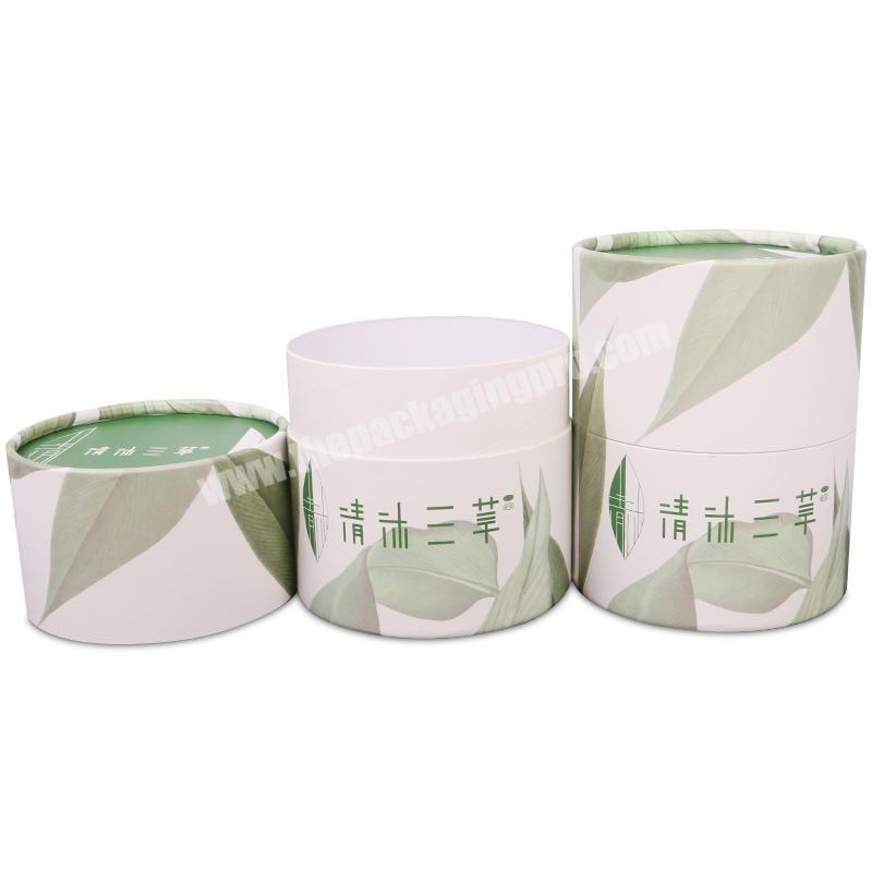 Customized printing logo various colored tube packaging gift box for garmentssnacksteatoolscosmetic skin care products