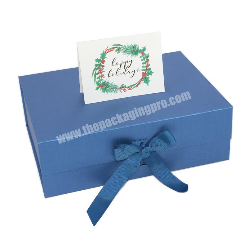 Cute Round Bridesmaid Flat Fold Cardboard Wedding Black Paper Small Luxury Custom Men Birthday Set Packaging Gift Box With Lid