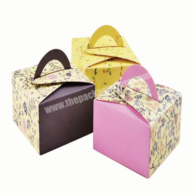 Decorative Cake Paper Boxes For Wedding, Cheap Wedding Cake Gift affordable cupcake boxes