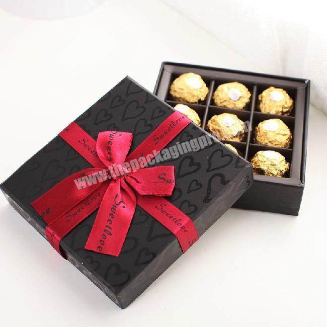 Eco Friendly Candy Packaging Box Chocolate Gift Box