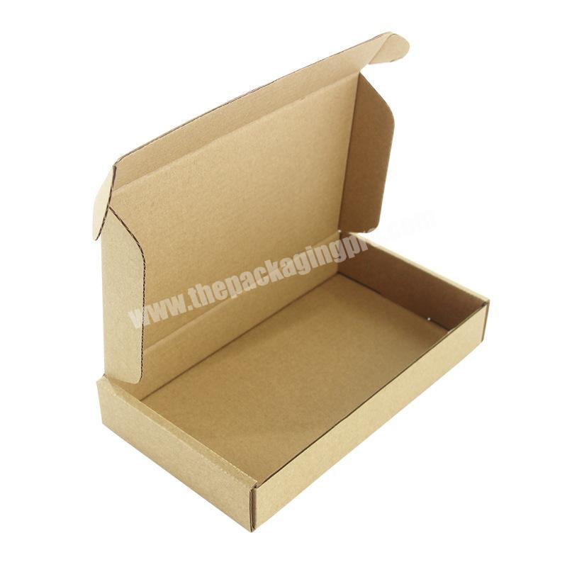 Eco Friendly Custom Logo Printed Skincare  Beauty  Cloth Packing Mailer Corrugated Delivery Packaging Box Mailing Box