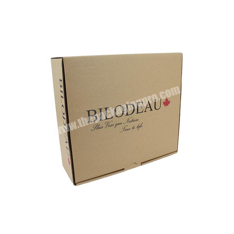 Eco Friendly Recycled Paper Gift Packaging Box with Customized Logo Corrugated Package Paper Boxes for CoatHatClothesBoots