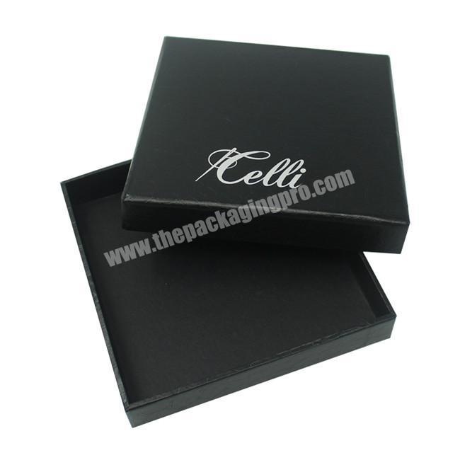 Eco-Friendly Shoes Box Black Customized Storage Cardboard for Sneaker