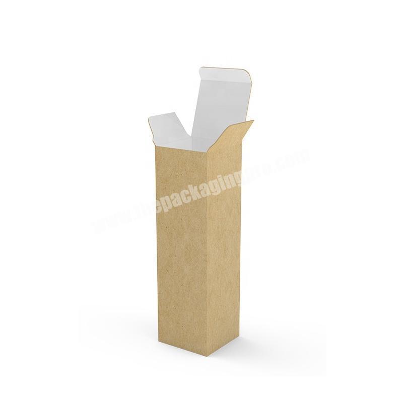 Eco friendly Custom Logo Brown Kraft Paper Packaging Box a series of Gift Box and Paper Bag
