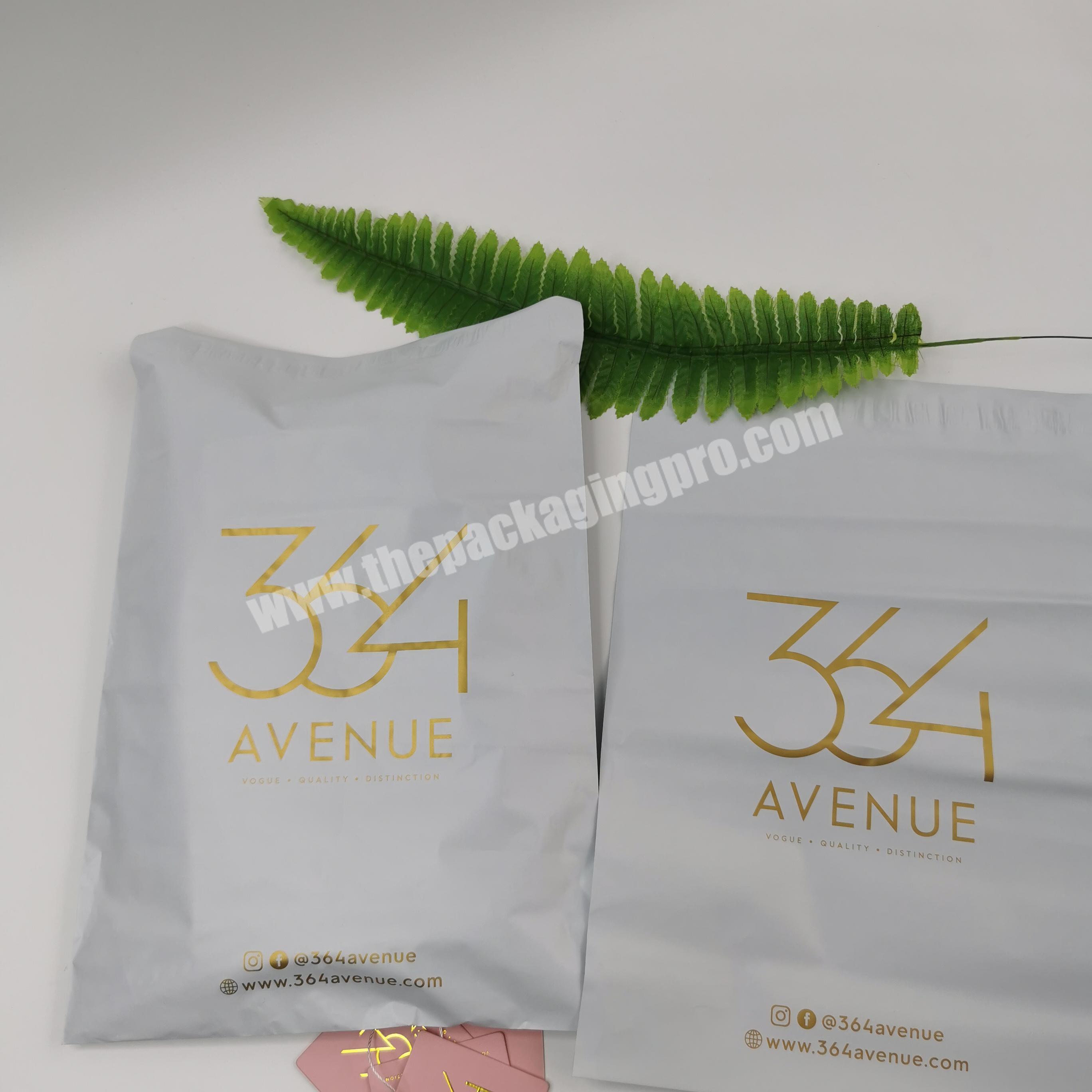 Eco-friendly Express Shipping Bags Custom Logo Recycle Plastic Poly Mailing Bags Tear-proof Polymailer Bags For Clothing