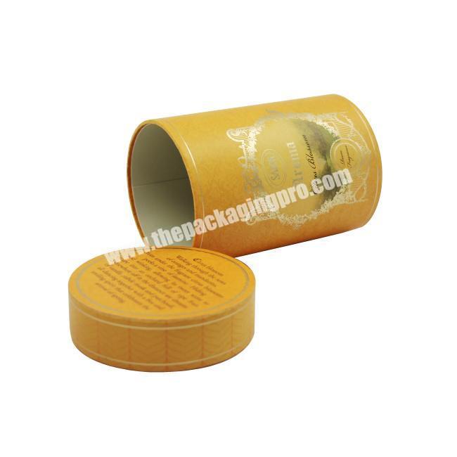 Eco friendly high quality low price advanced technology round custom cardboard round tube gift boxes with lid