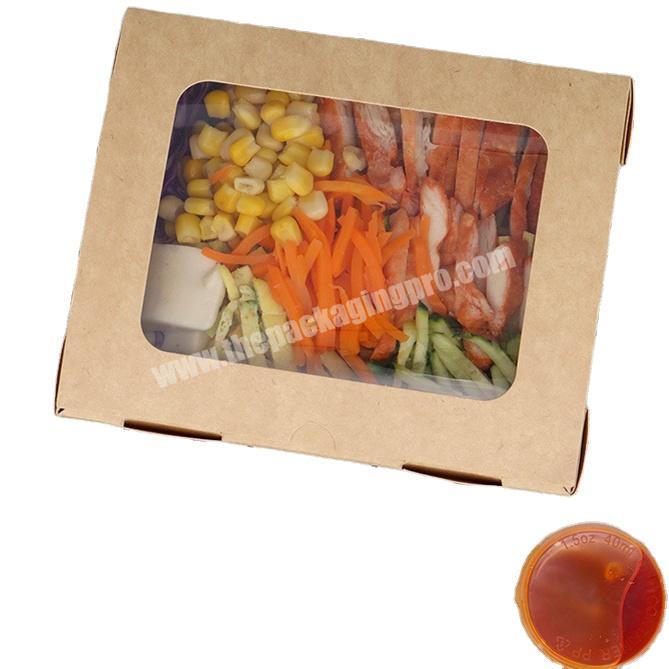 Economical Custom Design Takeaway Boxes Packaging Brown Kraft Paper Food Box