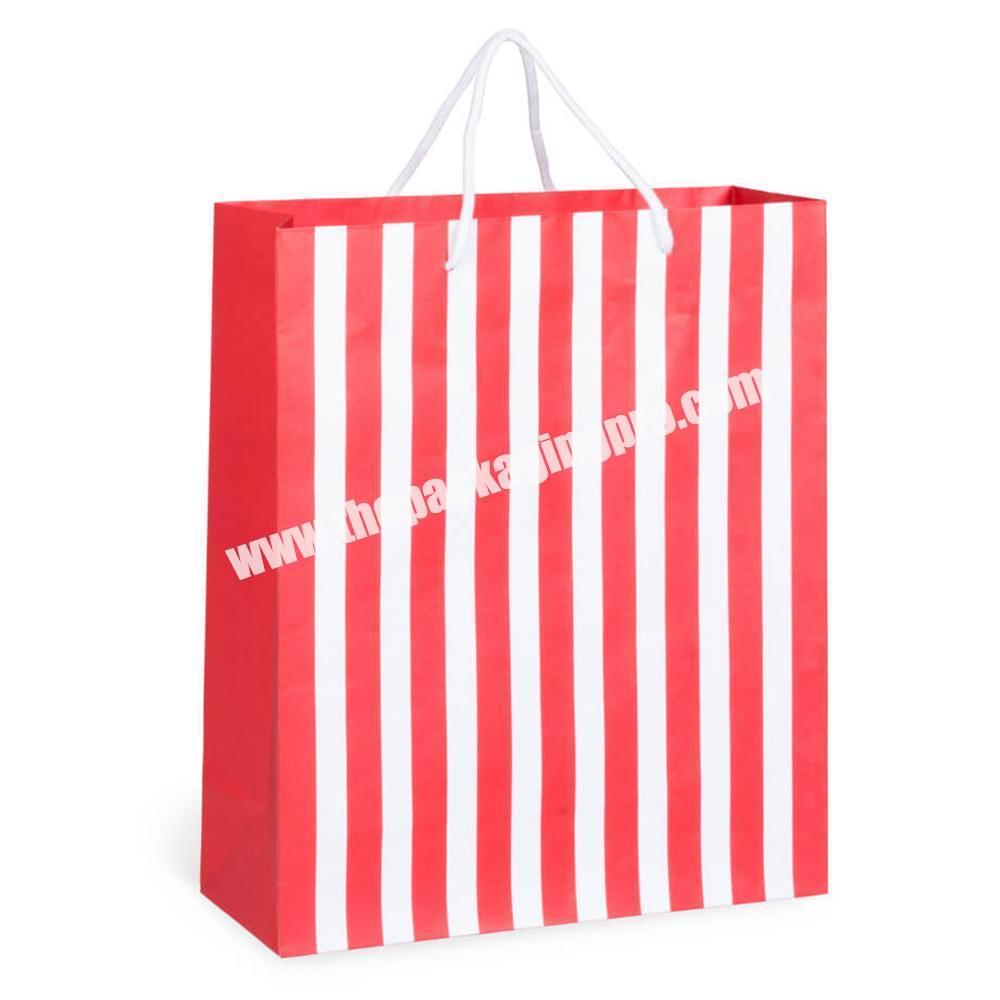 Elegant paper gift bag matte finish 230gsm art card paper OEM gift bag