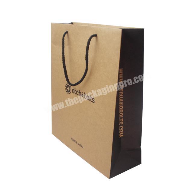 Experienced Packing Factory Kraft Euro Tote Paper Bags With Competitive Price