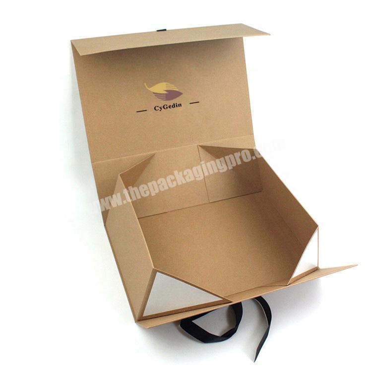 CyGedin Custom Cardboard Folding Corrugated Shipping Paper Gift Boxes Custom Logo Mailer Box