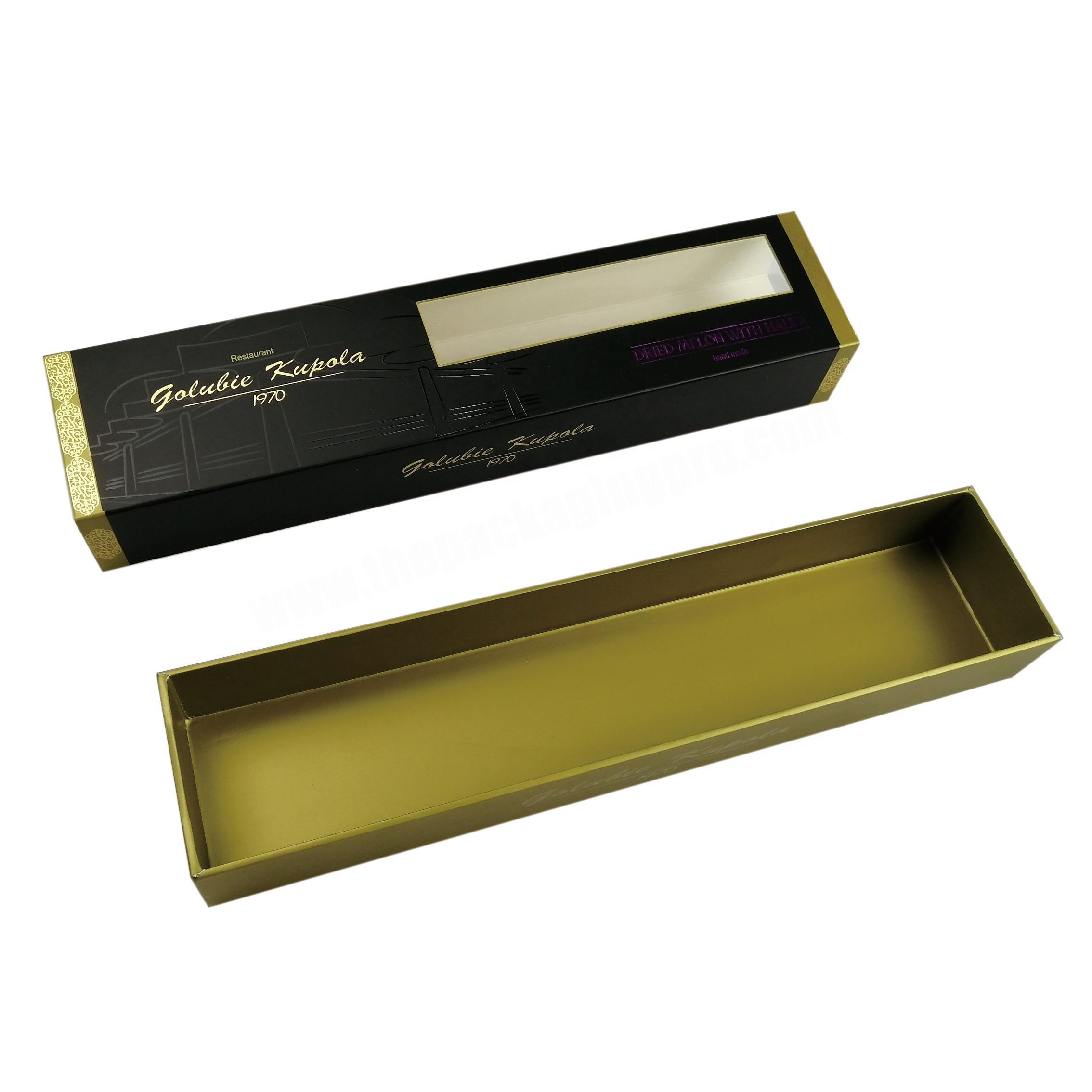 Factory direct paper small carton drawer slide box luxury sliding packaging chocolate boxes drawer