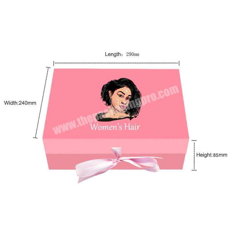 Fashion luxury pink shipping boxes,pink mailer box cheap custom