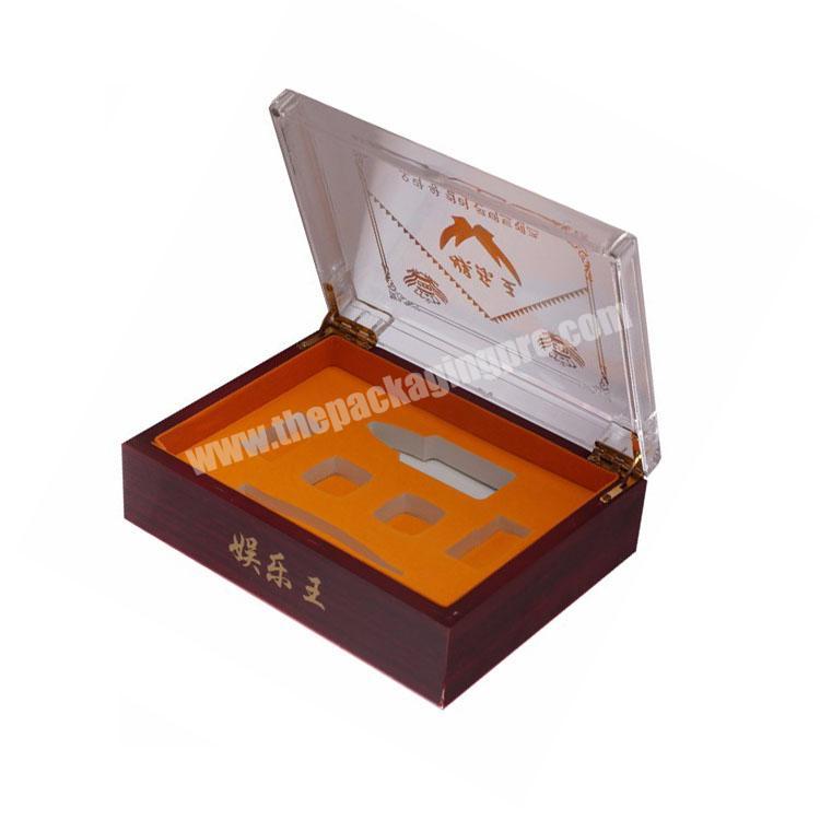 Flip Top PVC Window  Cardboard Magnetic Closure Custom Packaging Square Gift Box with Clear Lid luxury gift box