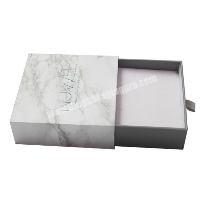 Foam Inserts for Small jewelry box Cardboard Paper Matt Gift Box for Jewelry Drawer box