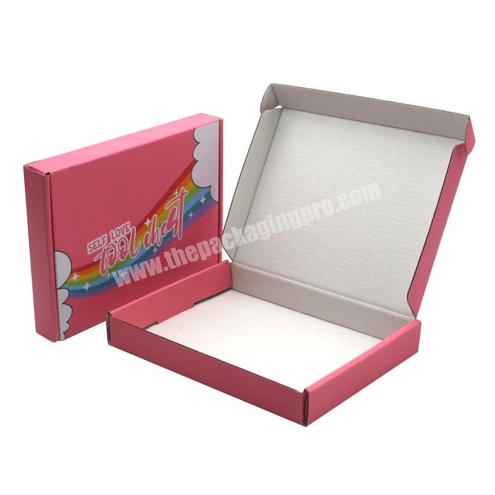 Free Design Kraft Pink Thick Cardboard Mailer Box For Headband