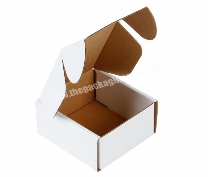 Free sample free design  Corrugated Boxes Custom Logo Clothing Small Shipping Box