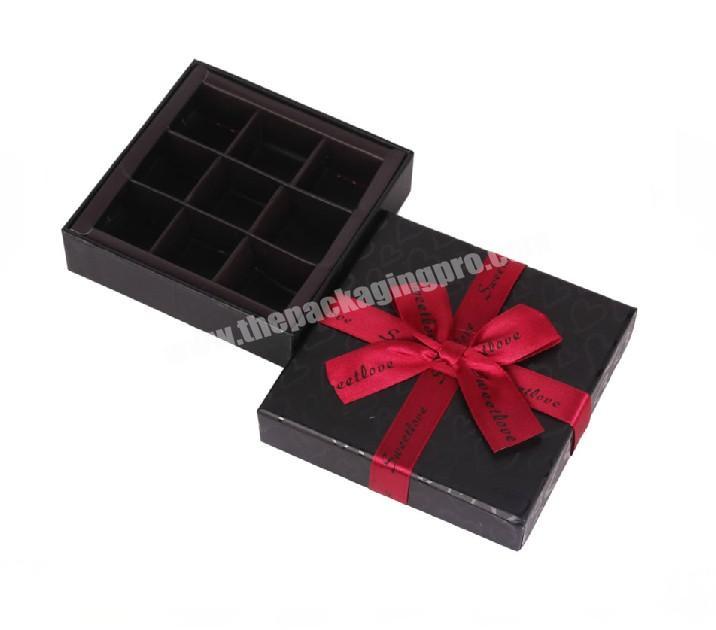 Free sample free design Truffle Boxes Baby Shower Party Decor Sweet Packaging Box