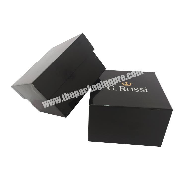 Gift Cardboard Top and Bottom Box with Window Wholesale Luxury Custom Logo White Elegant Paper Packaging Boxes Corrugated Paper