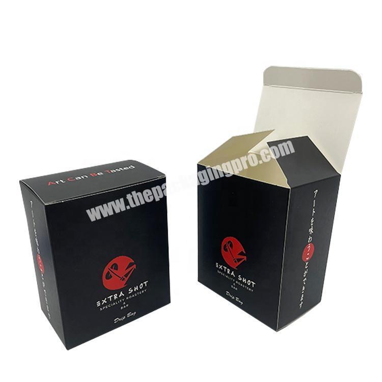 Good Price Espresso Capsule Customized Design Printing Drip Bag Packaging Coffee Drip Gift Box