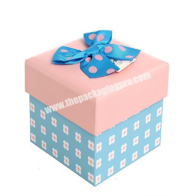 Guangdong custom small empty paper flower gift hat shaped corporate alibaba cardboard box wholesale with logo