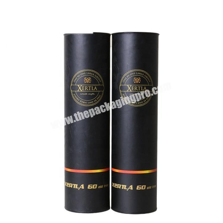 Guangzhou Factory Competitive Price and High Quality Custom Wine Tube Packaging Cylinder Box