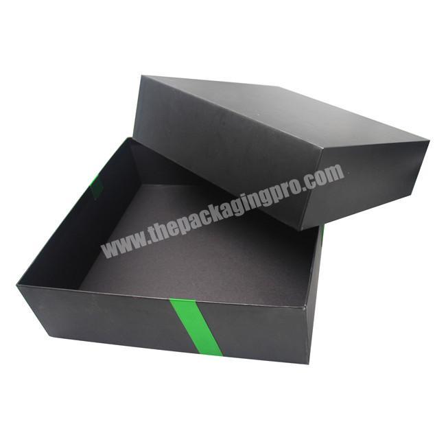 Guangzhou Popular Lid and Bottom Small Rigid Christmas Gift Box with Foam Insert