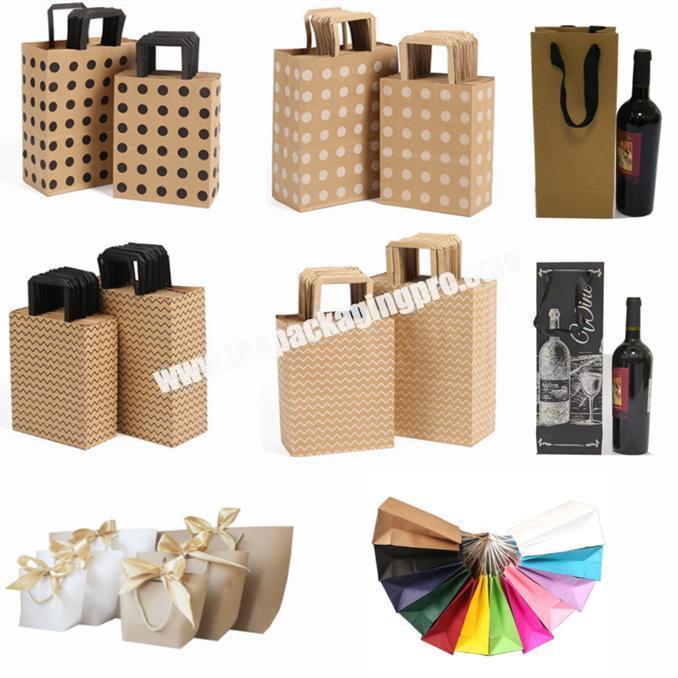 Guaranteed Quality Made In China Ecofriendly Recyclable Custom Kraft Paper Bags For Clothing Householdproducts Electronics