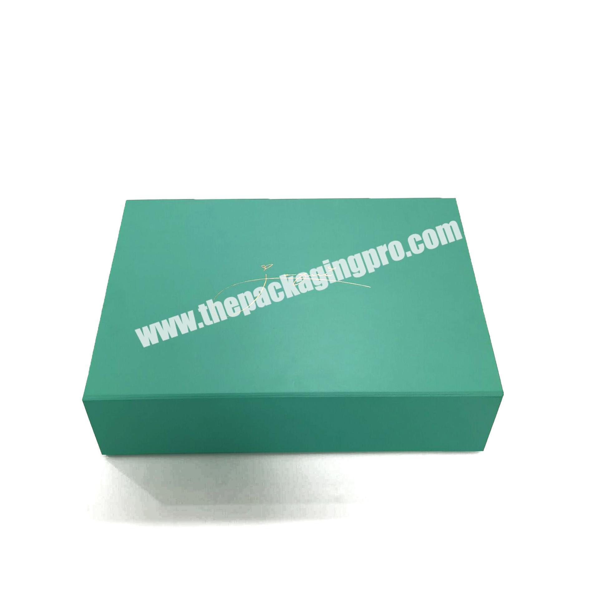 Guaranteed Quality Unique Stamping Clothes Logo Foldable Paper Elegant Gift Box