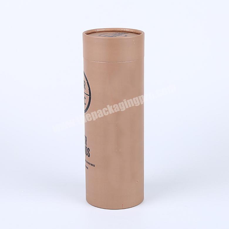 HJCB002 Wholesale Large Round Cylinder Cardboard Wine Box With Lids