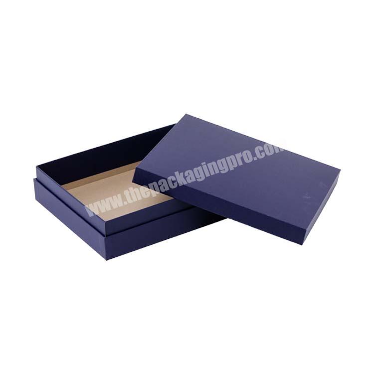 Handmade Luxury Cardboard Shoe Packing Box with lid for Clothing