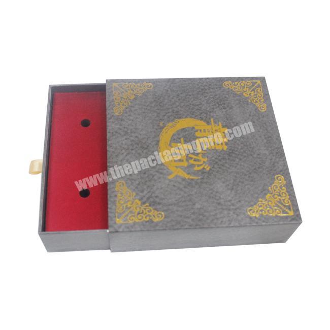 Hard Paper Paperboard Gift Jewellery Boxes Cardboard Packaging Drawer Jewelry Box With Custom Foam Bracelet Box Inserts