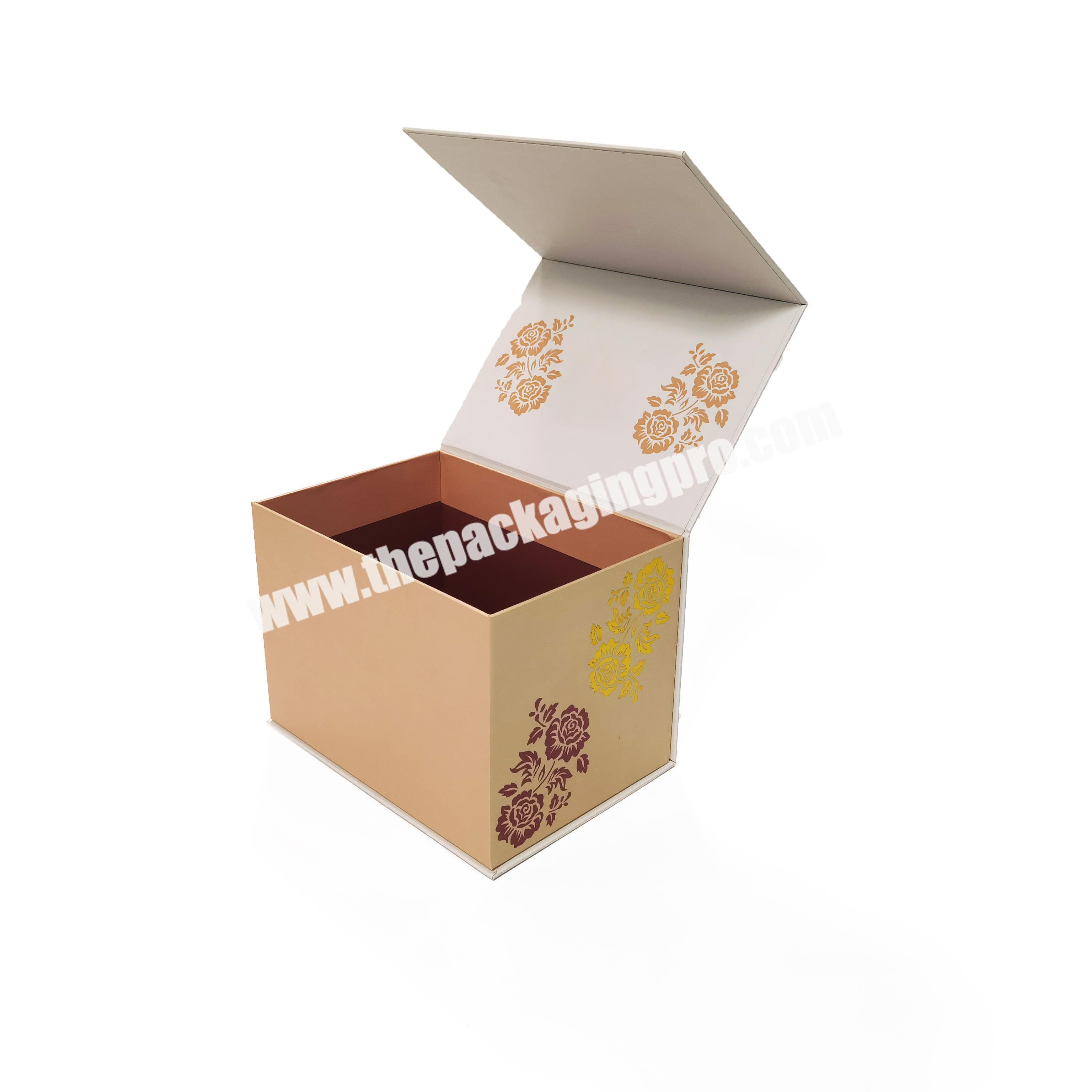 High-Grade Customized Exquisite Luxury Flower Macaron Moon Cake Box Packaging With Logo