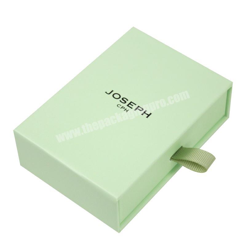 High Quality Custom Colored Printing  Luxury Clothing Packaging Drawer Box For Packaging