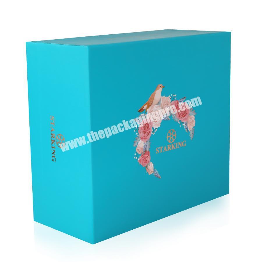 High Quality Custom Logo Paper Packaging Gift Box Hard Paper Black Matte Box Packaging Gift Slide Ribbon Closure Box