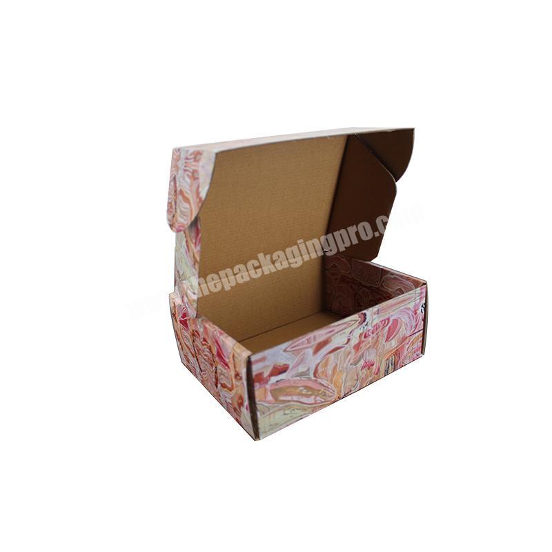 High Quality Custom Paper Box Printed Corrugated Cardboard Packaging Mailer Shipping Boxes for ClothesShoes