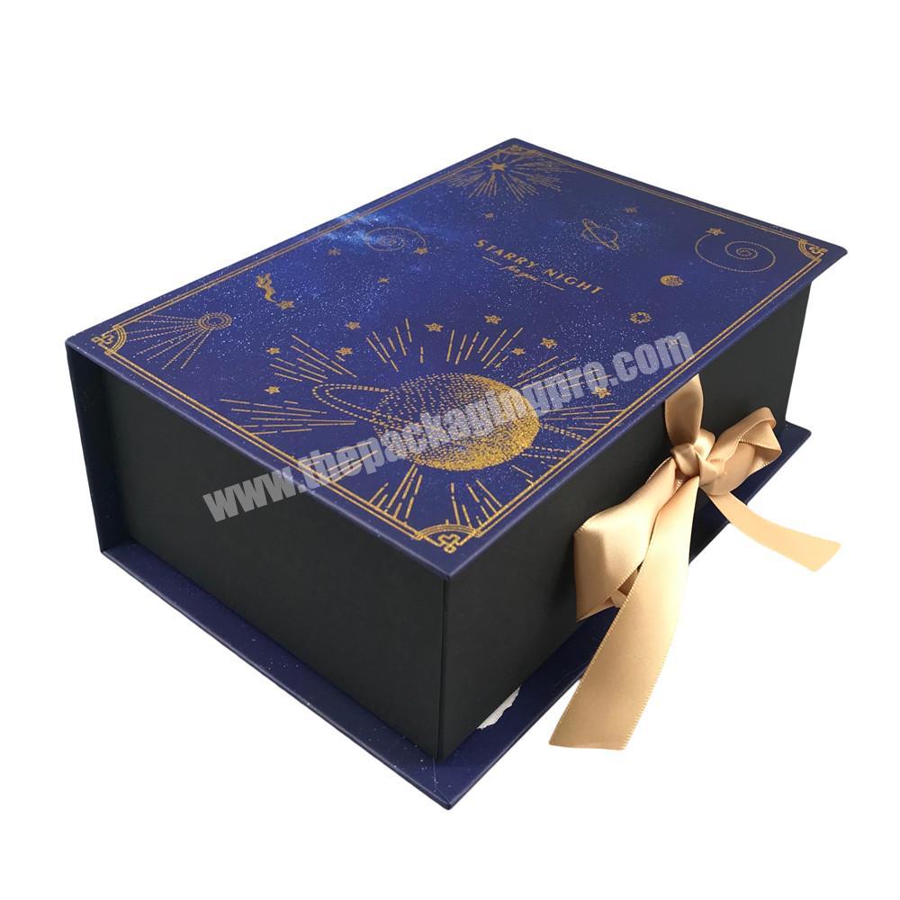 High Quality Custom Paperboard Hardcover Lid Presentation Box For Gift