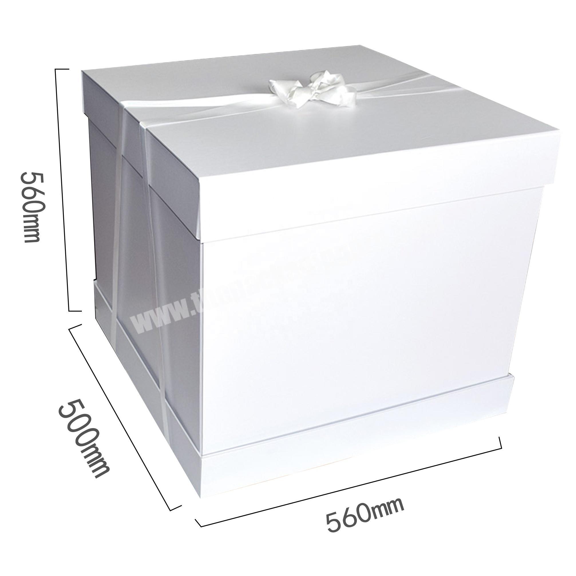 High Quality Design Big Box Paper Package  Wedding Dresses Packaging Box