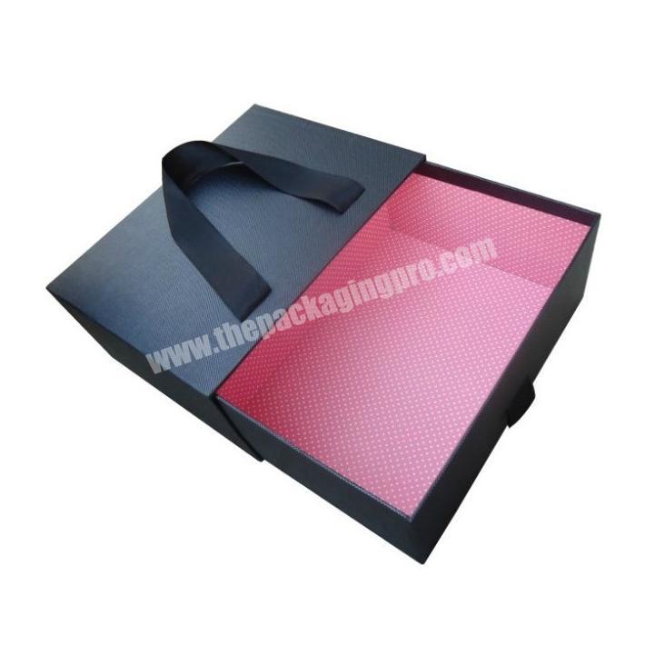 High Quality Hair Boxes Clothing Packaging Box Cardboard Drawer Gift Boxes Customized
