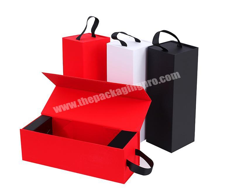 High Quality Hot Sale Paper Grey Board Wine Packaging Boxes Wholesale Customized